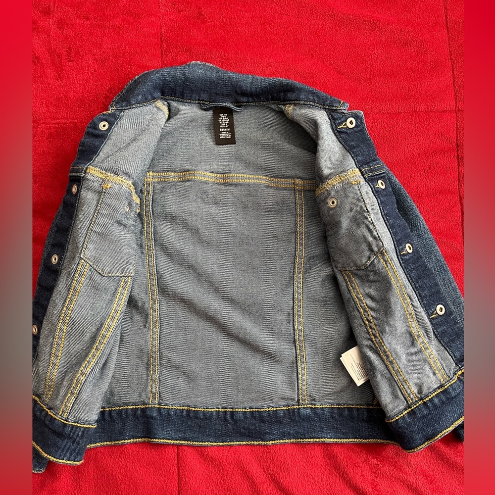 Boys blue Jean jacket - Picture 4 of 5